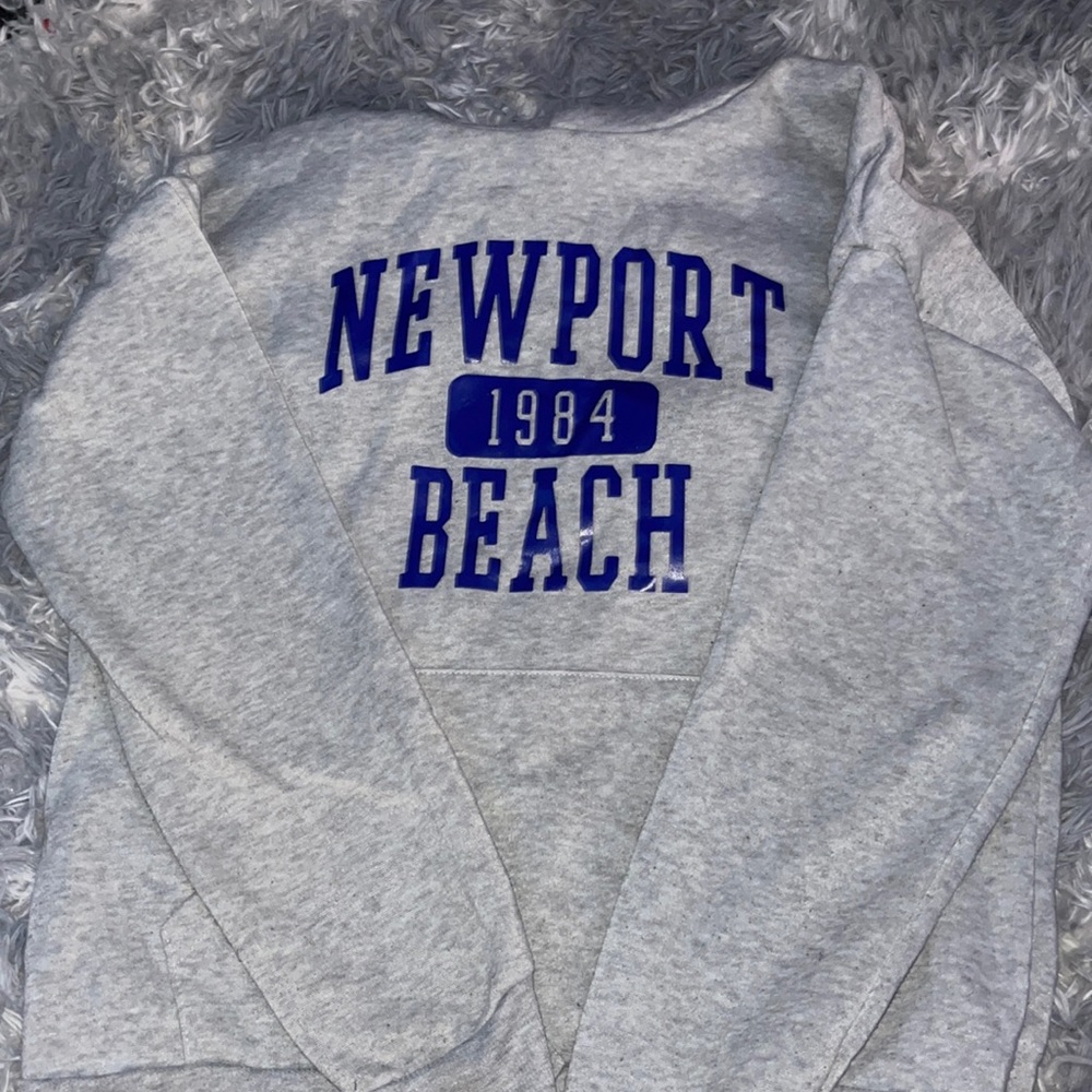 Grey Newport hoodie